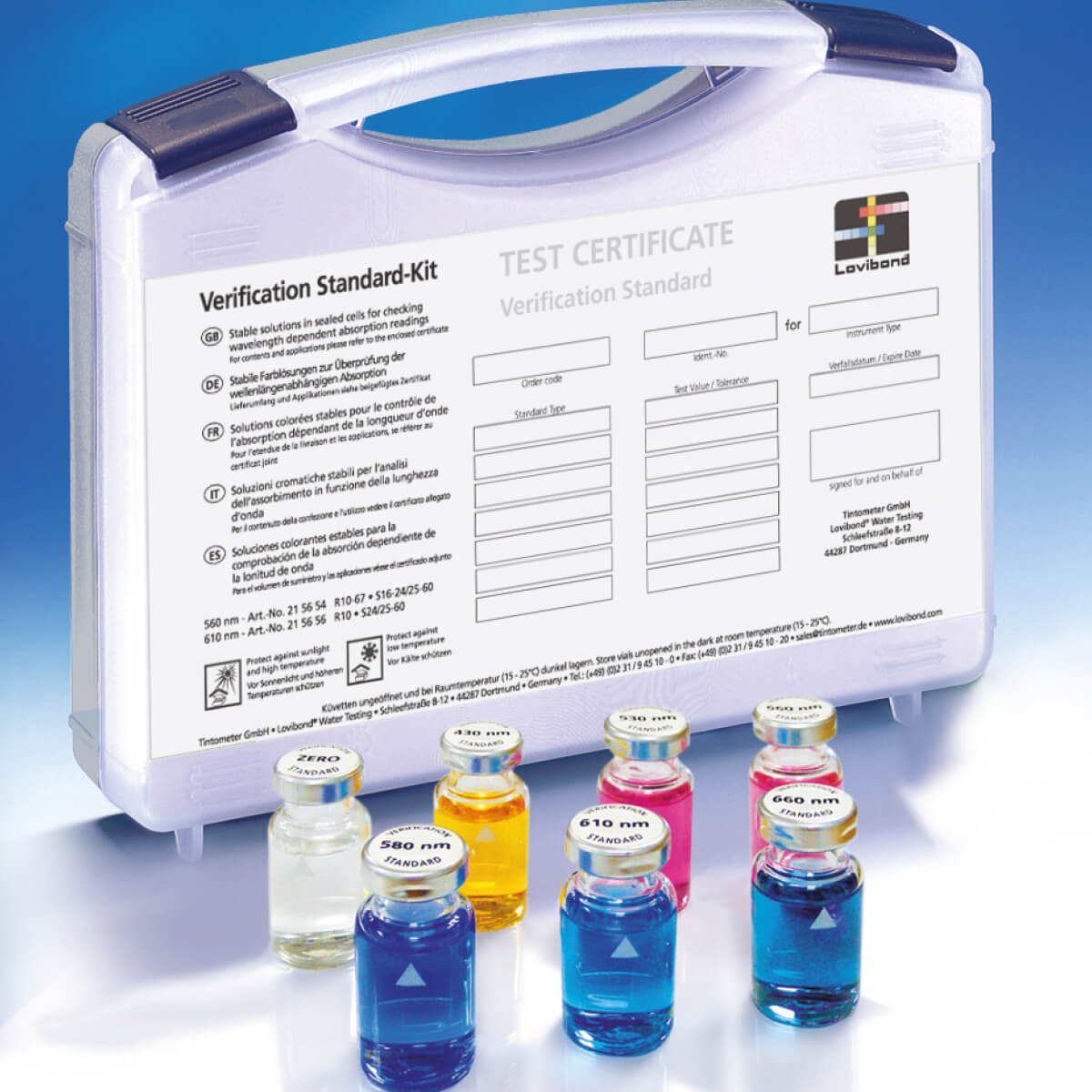 verification standard kits 